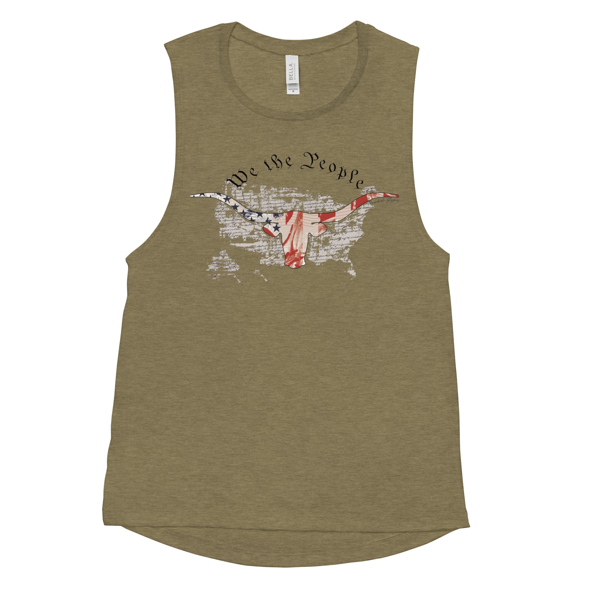 We the People  muscle tee