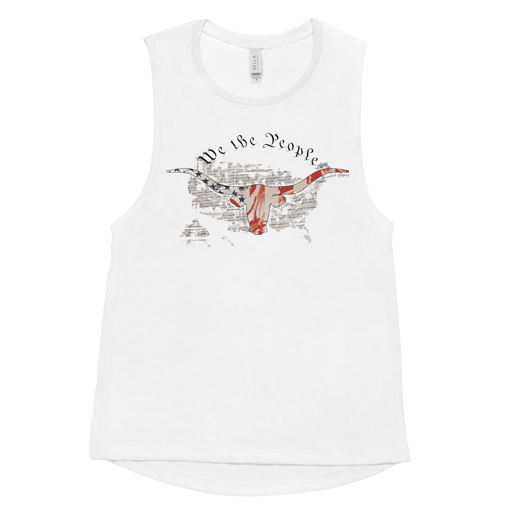 We the People  muscle tee