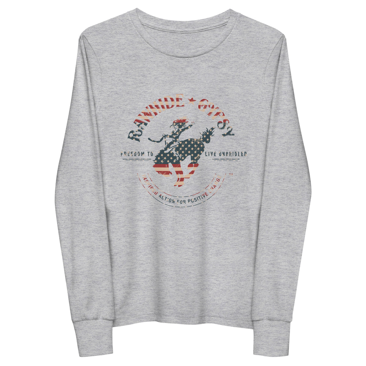 Youth long sleeve american tee