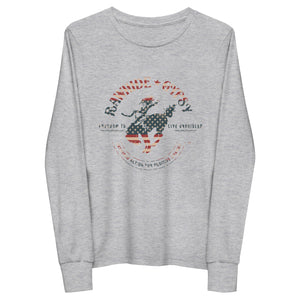 Youth long sleeve american tee