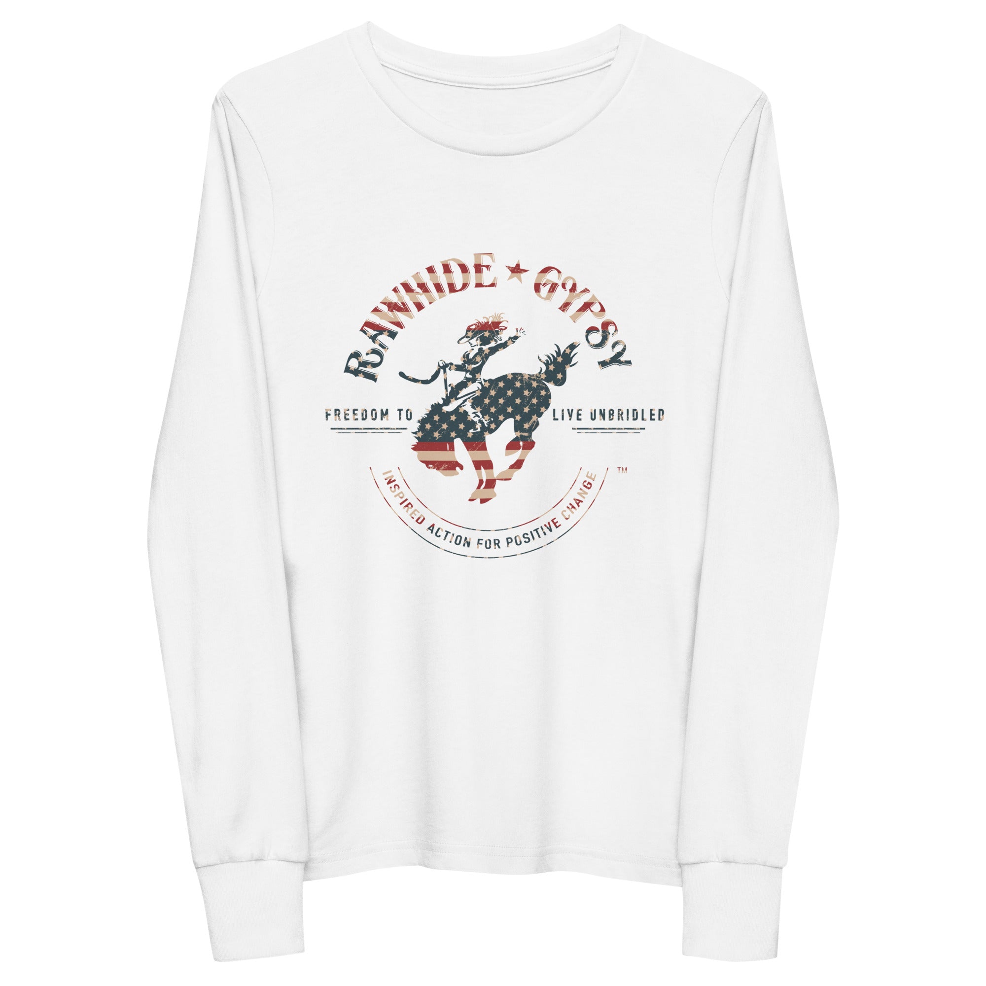 Youth long sleeve american tee