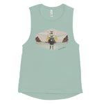 Load image into Gallery viewer, Ladies’ Cowboy Muscle Tank
