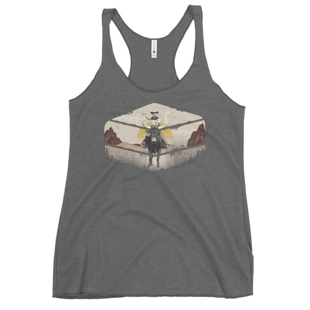 Women's Cowboy Racerback Tank